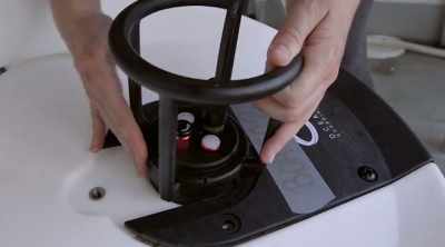 This black module is where
the power comes from, - Shark Attack Files