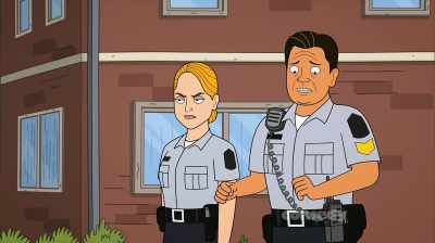This blister's getting bad.
You might have to piggy-back me. - Corner Gas Animated