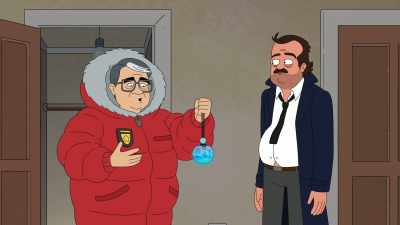 This blue potion
makes you younger, - Grimsburg