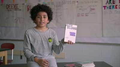 This book, um, actually helped...
actually can help me with my puberty. - Judy Blume Forever