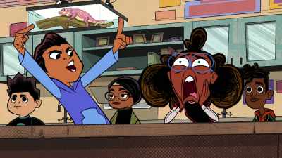 This 'bout to be the best combo
since bread and butta' baby! - Marvel's Moon Girl and Devil Dinosaur