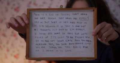 This box is for me.
I think it is good." - Jenny Slate: Stage Fright