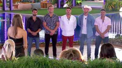THIS BOY BECAUSE HE MAKES ME
SMILE LIKE NO ONE HAS EVER DONE - Love Island