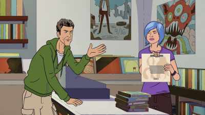 This is breaking my heart,
'cause I'm a smart guy, - Dicktown