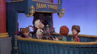 This is bully up here mr twain This is glorious - The Adventures of Mark Twain