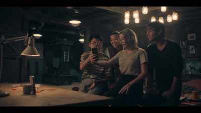 This is Caleb, Caroline,
Dan and Stella. - Mystic