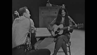 This is called
"Welcome Emigrante," - The Sit-In: Harry Belafonte Hosts The Tonight Show