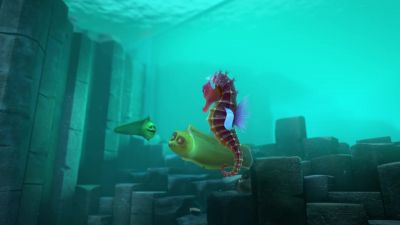 This can not end well. - A Turtle's Tale 2: Sammy's Escape from Paradise