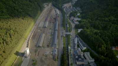 This is Canfranc International, - Europe From Above