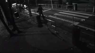 This was captured
on a surveillance camera. - The Osbournes Want to Believe