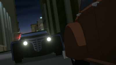This is car 51. We've got him. Go! - Batman: Caped Crusader