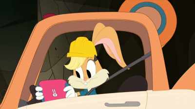 This cave is
the perfect meeting spot - Bugs Bunny Builders