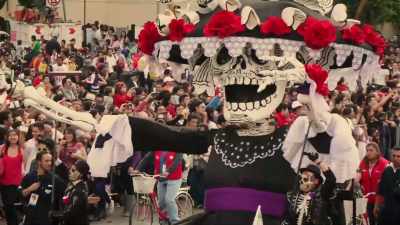 This celebration is rooted
in Aztec and Spanish cultures - Eva Longoria: Searching for Mexico