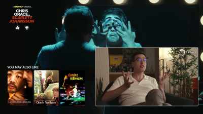 This Chris Grace character, - Chris Grace: As Scarlett Johansson