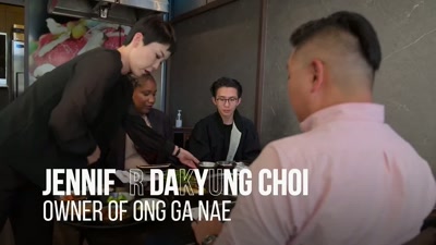 - This is cilantro, radish.
Here's some rice paper. - Searching for Soul Food