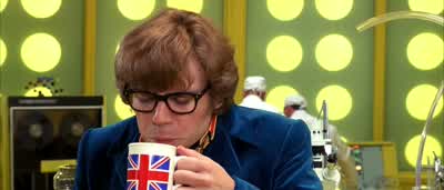 CorThis coffee smells like shitlt is shit AustinOh good then it's not just melt's a bit nutty - Austin Powers: The Spy Who Shagged Me