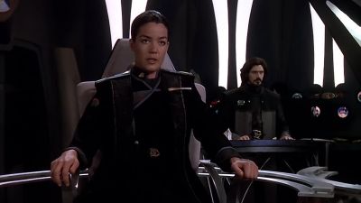 This is Commander Susan lvanova
of the White Star fleet. - Babylon 5