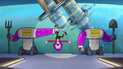This cosmic high-end vacation resort
offers every possible amenity, - Big City Greens the Movie: Spacecation
