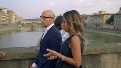 This could be a disappointingly
short wine crawl - Stanley Tucci: Searching for Italy
