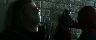 Ooh. This could've gone a lot worse. Now hold still. - The Amazing Spider Man