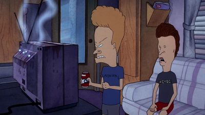 This crap is warm - Beavis and Butt Head Do America