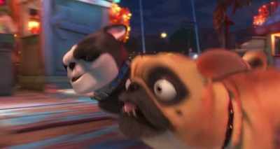 This is crazy! You literally
took a bullet for me. - The Nut Job 2: Nutty by Nature