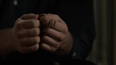 - This was Dad's.
- Saint Michael. - The Blacklist