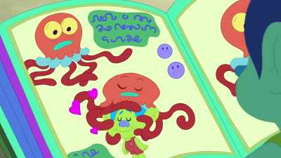 "This dangerous critter puts you to sleep - Trolls: The Beat Goes On!
