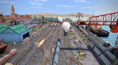This is Dar es Salaam,
Tanzania. - Thomas & Friends: Big World! Big Adventures! The Movie