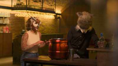 This date's taken a weird turn.
I don't really know. - Sexy Beasts