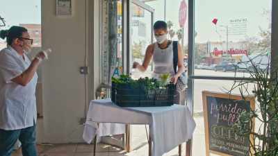 This is day one, minute
one, brand-new business. - Food and Country