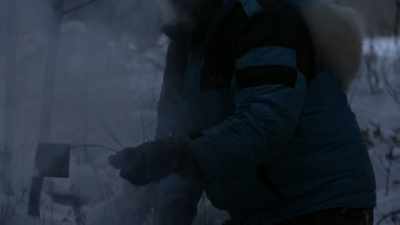 This is day two
with a hole in my gut. - Life Below Zero: Next Generation