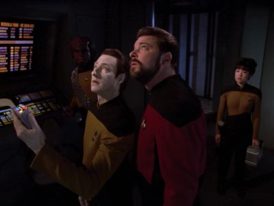 This is different than I remember. - Star Trek: The Next Generation