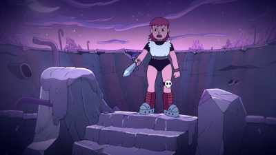 This dirty hole is
Destiny gang territory! - Adventure Time: Fionna & Cake