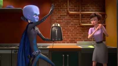 This disrespectful toaster
pastry refuses to toast! - Megamind vs. the Doom Syndicate