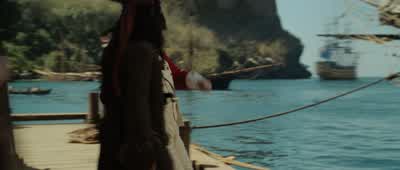 This dock is off limits to civiliansI'm terribly sorry I didn't knowIf I see one I shall inform you immediatelyApparently there's some sort of high toned and fancy to doup at the fort ehHow could it be that two upstanding gentlemen such as yourselvesdid - Pirates of the Caribbean: The Curse of the Black Pearl
