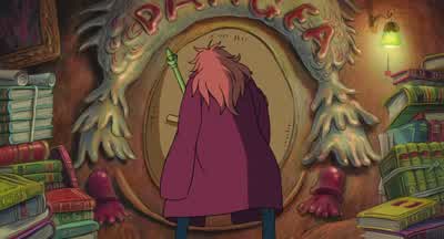 This door still doesn't fit right. - Ponyo