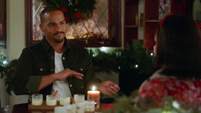 "This eggnog and
that wreath," - Trading Up Christmas