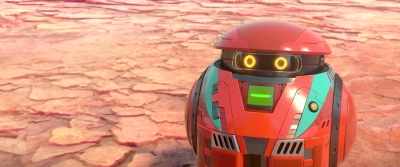 This emergency pod was designed
for landing, not taking off. - Astro Kid