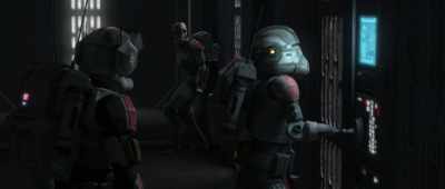 This encryption's new.
This might take a while. - Star Wars: The Bad Batch