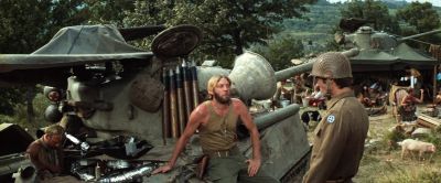 This engine's been modified by our mechanical genius here - Kelly's Heroes