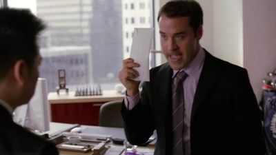 This envelope contains the names of eight agents - Entourage