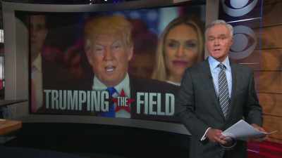 This evening, his last
opponent dropped out, - The Accidental President
