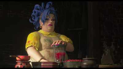 "This evening, - Earwig and the Witch