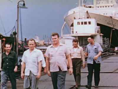 This explains why
S.I.U. organizers,  - The Seafarers