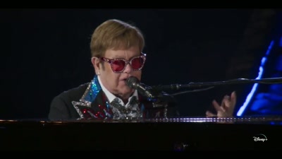 This features our guitarist, David Johnson - Elton John Live: Farewell from Dodger Stadium