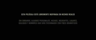This film is inspired by true events. - A Man of Action