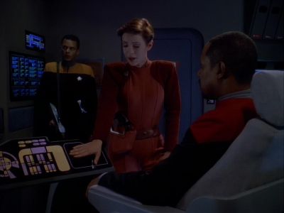 This is First Officer Kira Nerys. - Star Trek: Deep Space Nine