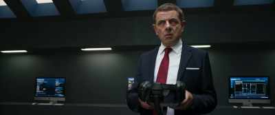 This floor moves in any
direction. So you can walk... - Johnny English Strikes Again