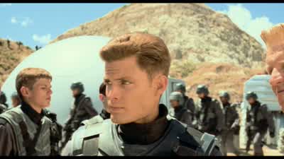This is for all you new peopleI only have one ruleEveryone fights No one quitsIf you don't do your job I'll kill you myself - Starship Troopers